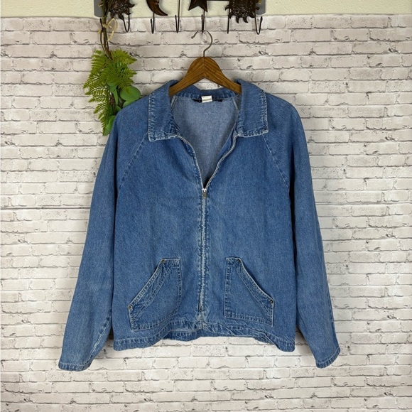 Vintage LA Blues Denim Jean Chore Jacket - Picture 1 of 4